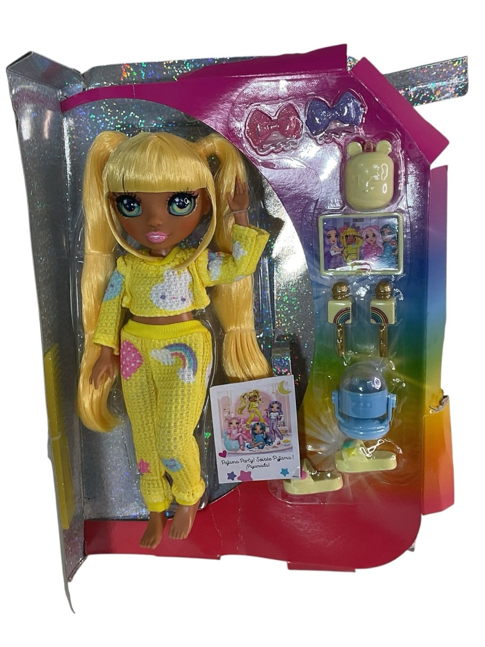 Rainbow High Junior High Sunny Madison Pajama Party 10” Fashion Doll